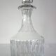 Saint Louis crystal whiskey decanter, marine service