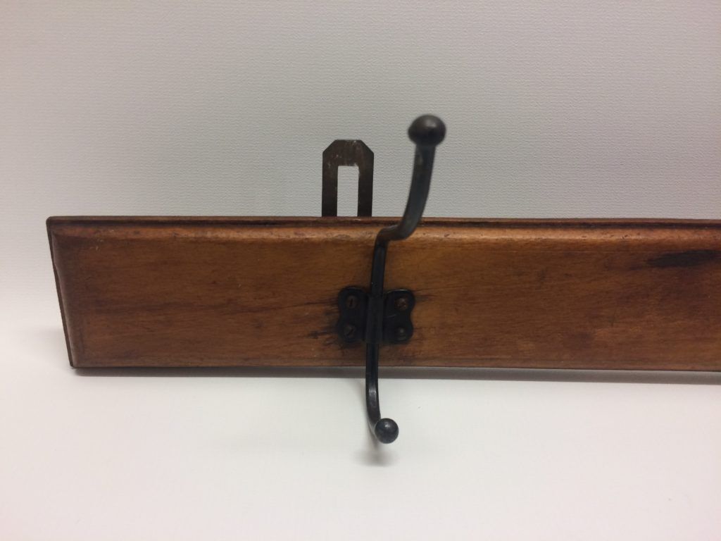 Old coat hangers