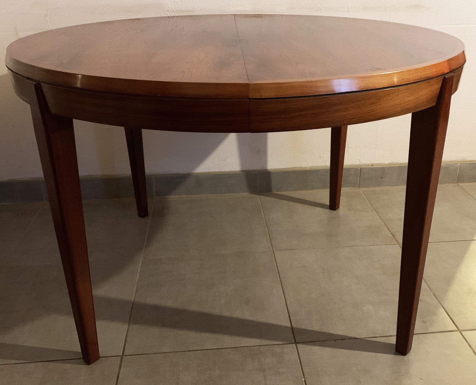 Dining table by Vestervig Eriksen Scandinavian rosewood from the 60s extendable