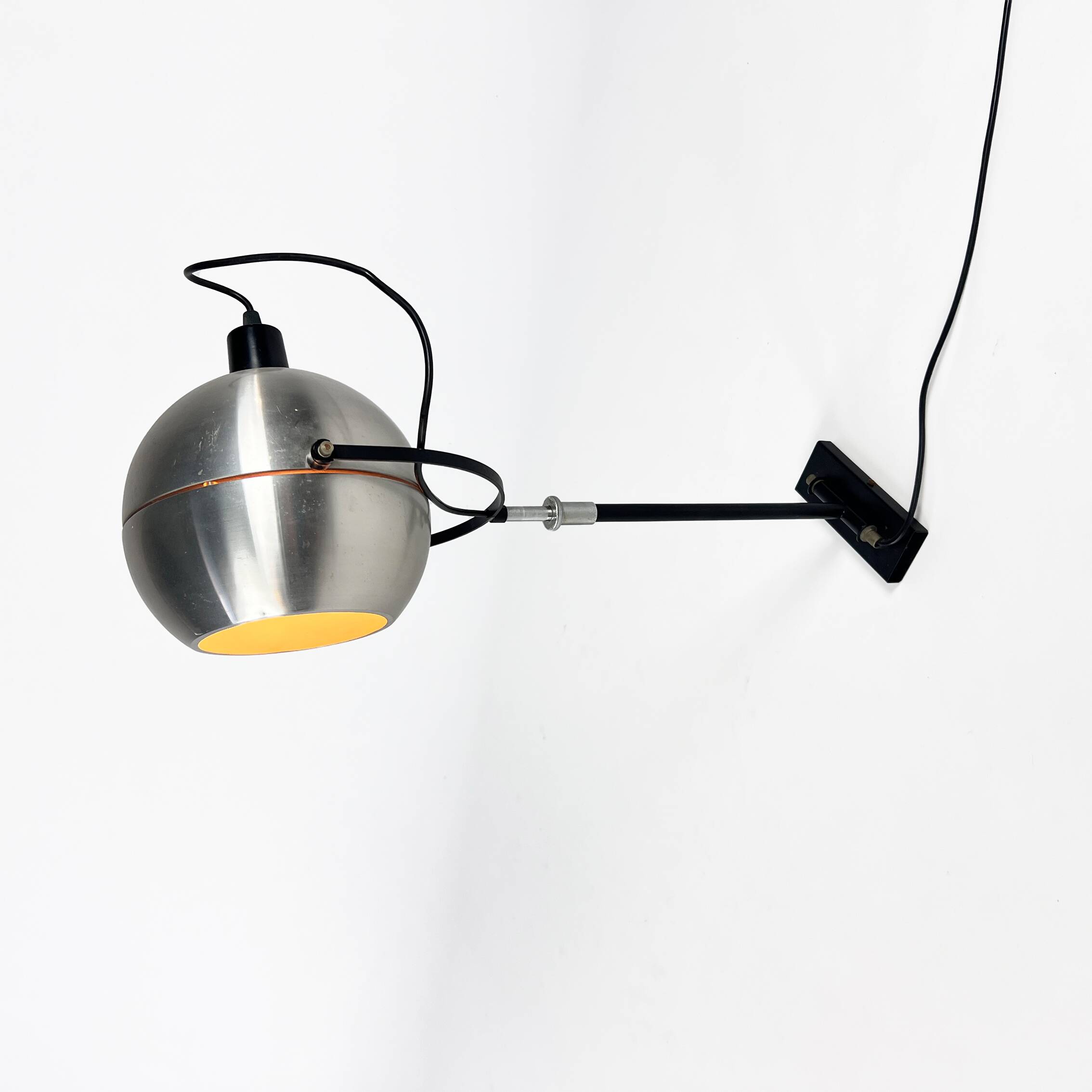 Mid Century Dijkstra Satellite Wall Lamp, 1960s