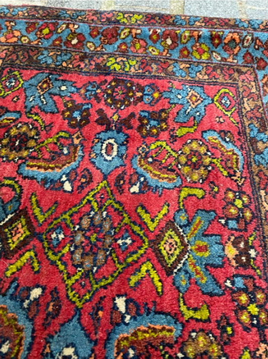 Mahal carpet late mid century 82x58cm