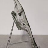 XL Murano glass fruit bowl or empty pocket, 60s-70s