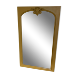 Miroir cadre bois peint