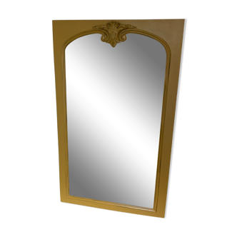 Miroir cadre bois peint