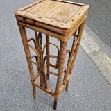 Vintage bamboo selette