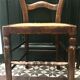 Pair of cane chairs