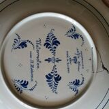 Decorative wall plate Delft RAM