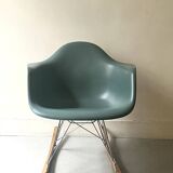Eames Plastic Armchair RE RAR rocking chair design, Vitra edition.