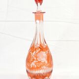 Amber pink Crystal Wine Decanter