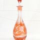 Amber pink Crystal Wine Decanter