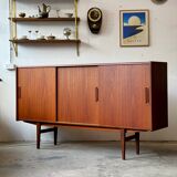 Teak sideboard, Denmark 60s/70s, vintage, mid-c modern