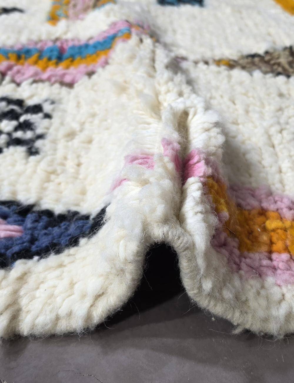 Handmade Tribal Azilal Rug - 209 x 180 cm