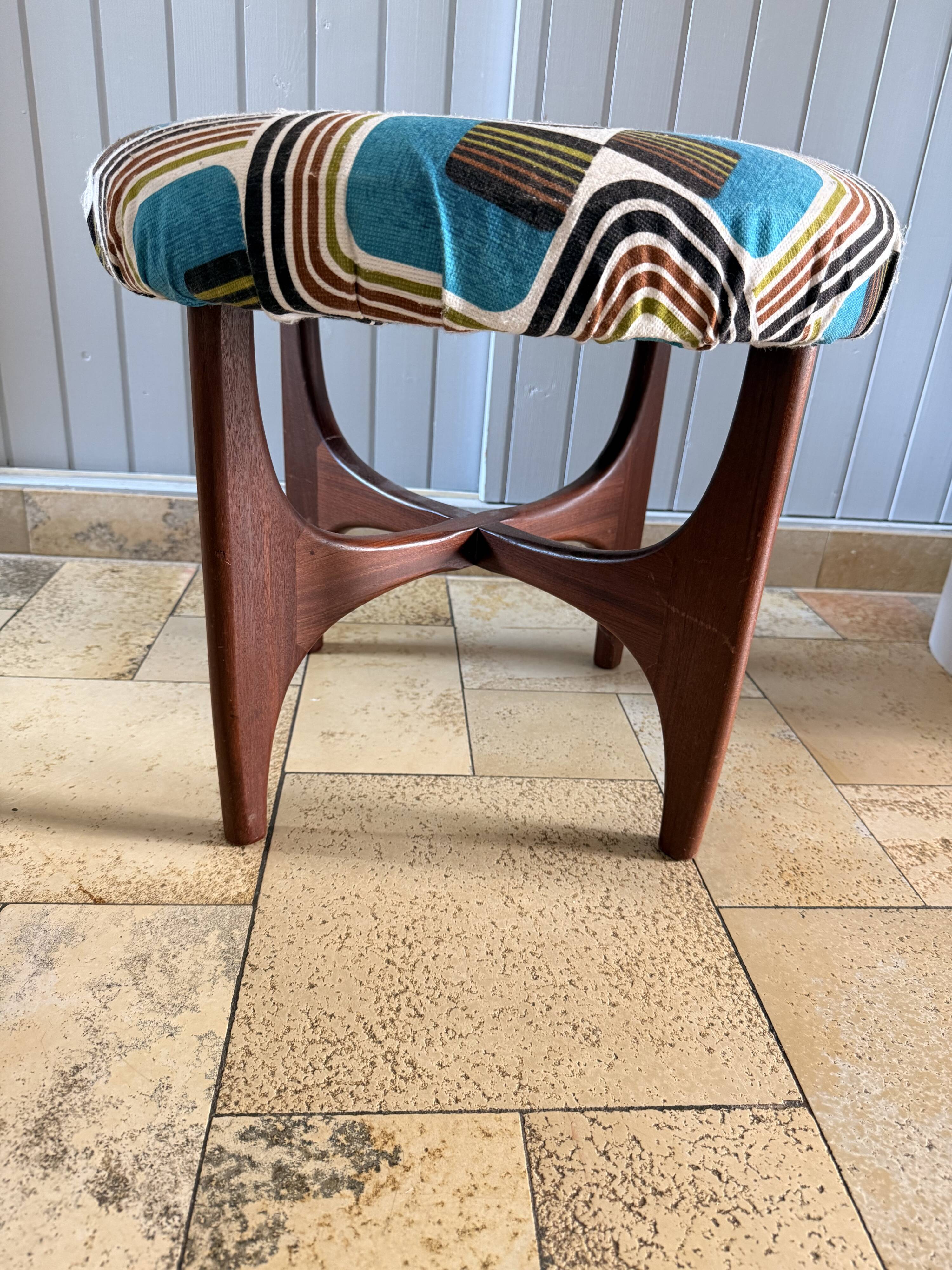 Tabouret G-Plan design Victor WWilkins