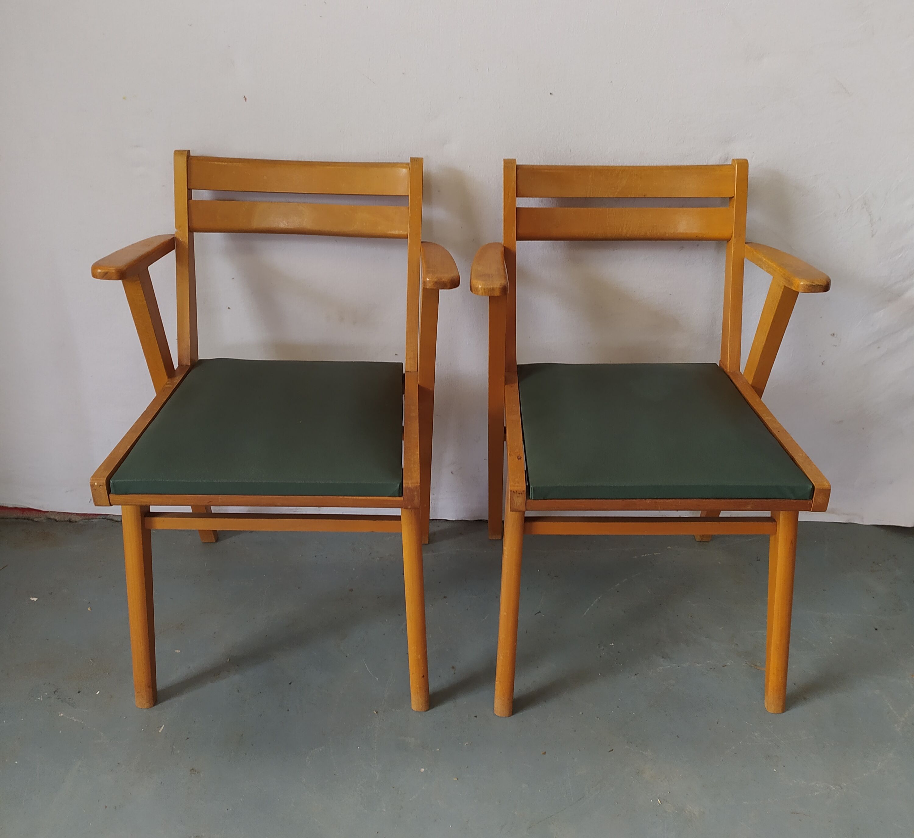 Pair of armchairs