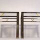 Magnificent pair of orsenigo italy coffee tables from the art deco collezione range