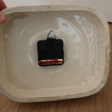 Lutetia ceramic wall clock