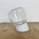 Vintage White Porcelain Wall Light, 1970s