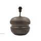 Mid-century modern brown ceramic lamp base,  France 1960s