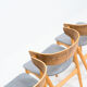 Set of four ‘no. 7’ dining chairs by helge sibast