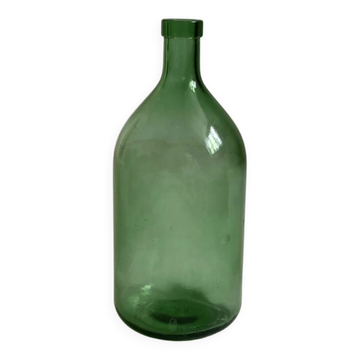 Dame jeanne vase vintage vert 5 litres