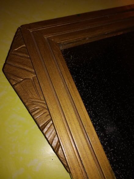 Art deco mirror - 50x35cm