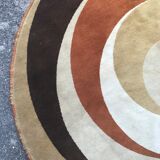 Carpet wool circular 1970 - 200x200 cm