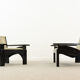 Cassina Hill House Set, Sofa and easy chair by Charles Rennie Mackintosh