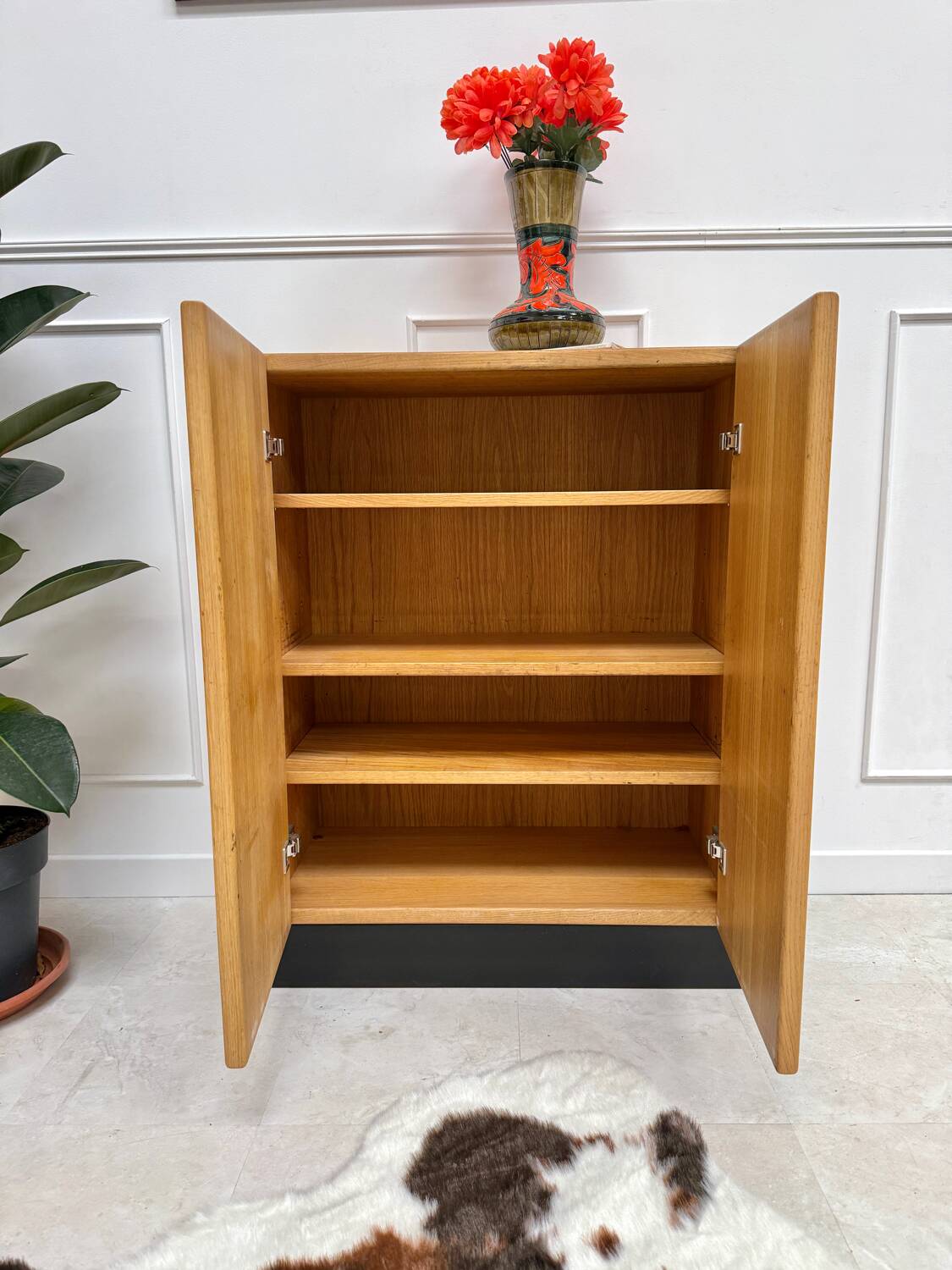 Vintage Scandinavian-style sideboard