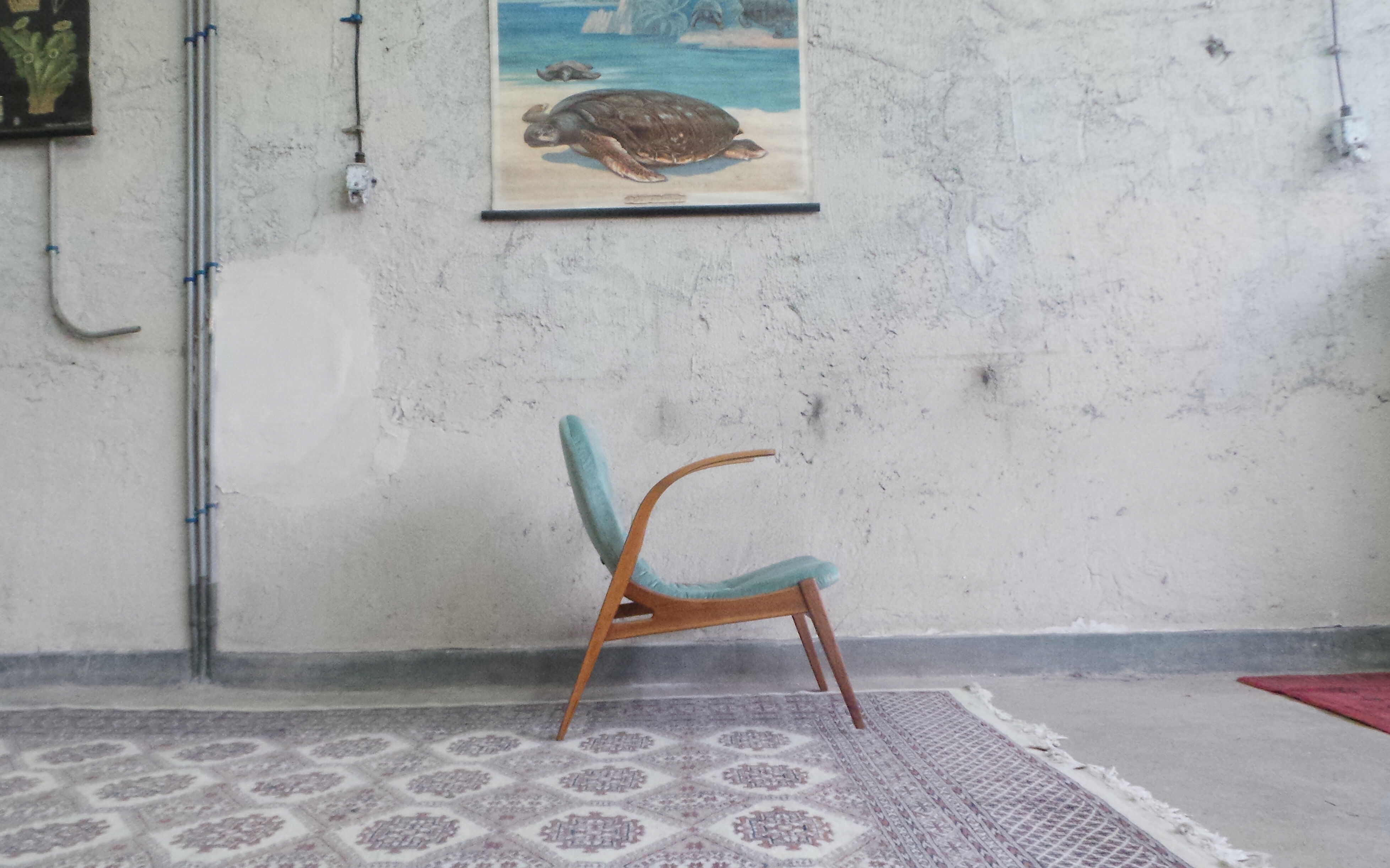Czechoslovakian armchair by Uluv 1960