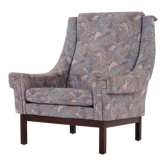 Armchair with beech legs, design 1970s