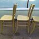 Lot de 4 chaise de bistrot Luterma - repeintes