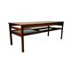Table basse en palissandre Hans Olsen années 1960