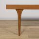 Table basse en teck du milieu du siècle par Johannes Andersen pour CFC Silkeborg, Danemark