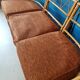 Canapé rotin vintage 3 places, 3 modules- possibilité banquette et chauffeuse