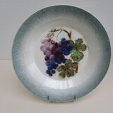 Plat barbotine Saint Clément « raisin »