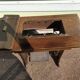 Meuble pour machine a coudre Singer - petit Bureau