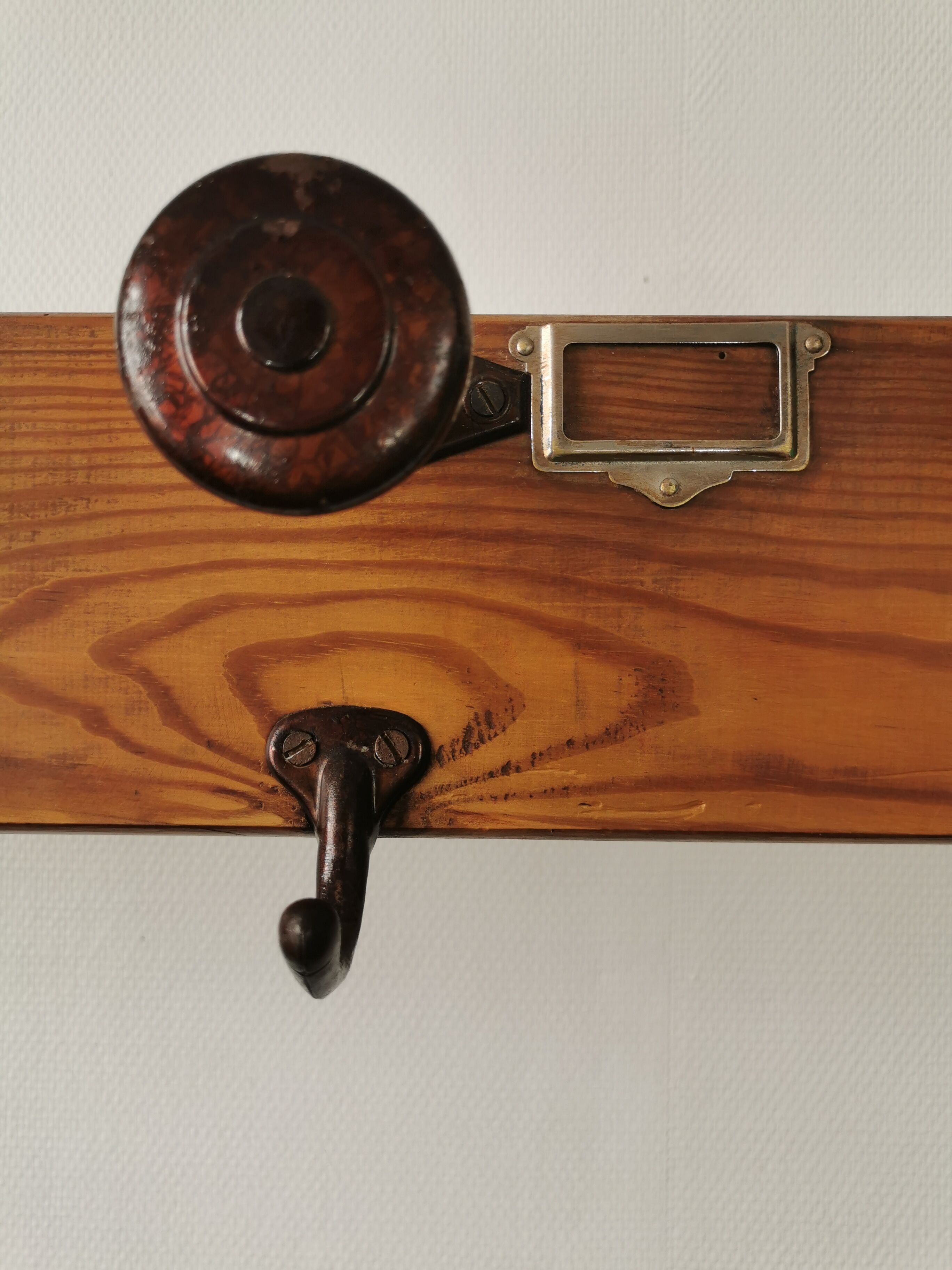 Former school coats holder