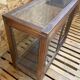 Vitrine en Teck