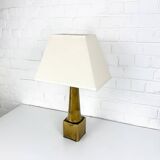 Scandinavian ceramic table lamp, Nils Kähler for HAK, Denmark, 1960s
