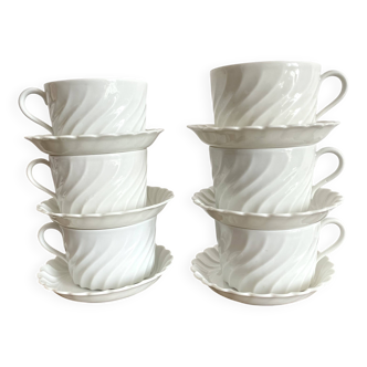 Haviland Limoges porcelain cups
