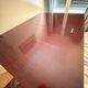 Folding bridge table in solid mahogany – 1950s – professionally restored