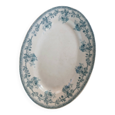 Old ironstone plate from Choisy le Roi