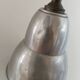 Articulated desk lamp, in aluminum and marble