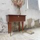 Chevet vintage placage acajou