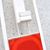 DESIGN vintage wall coat rack in metal and POP enamelled ceramic
