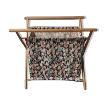 Porte ouvrage , pelote de laine , vintage