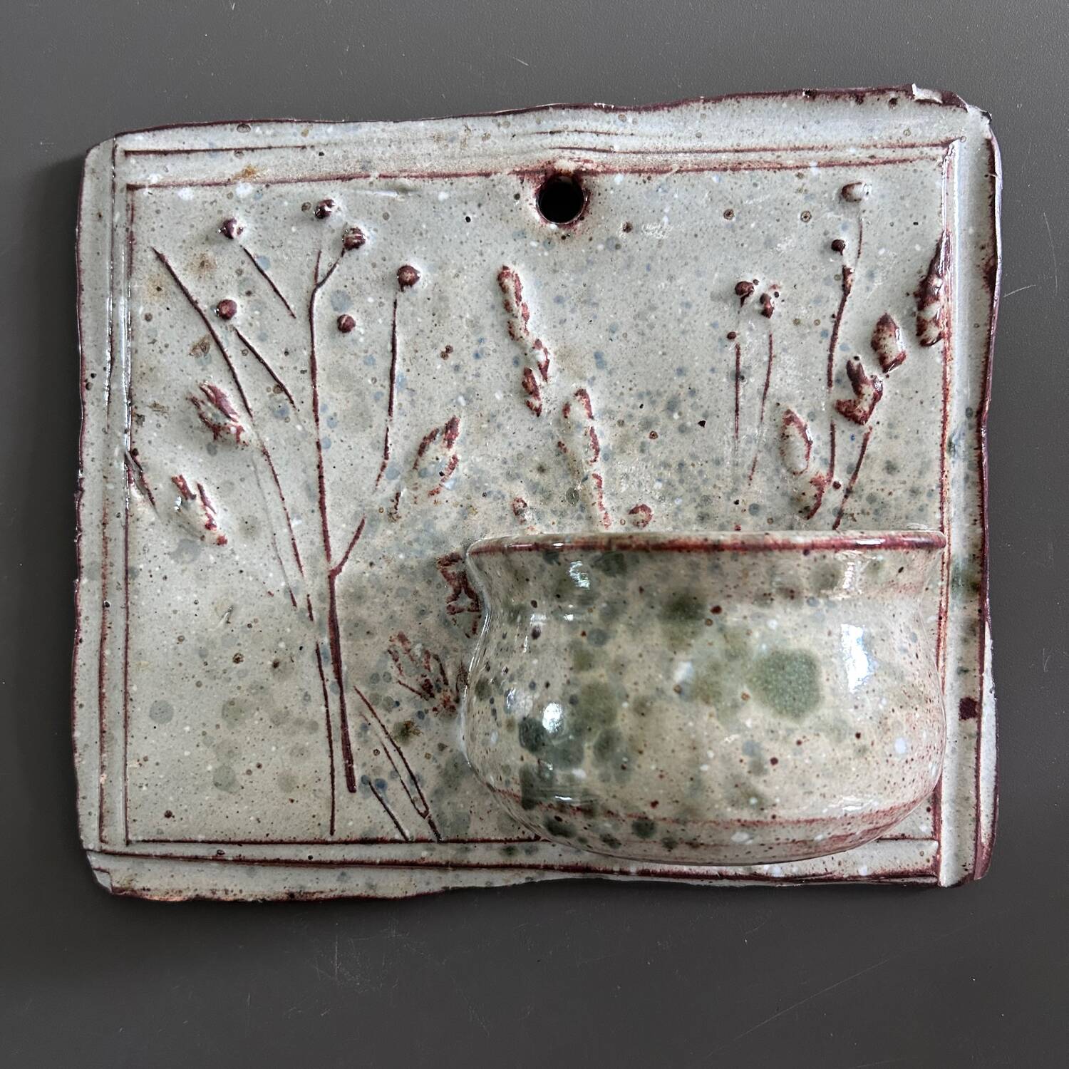 Handcrafted wall planter