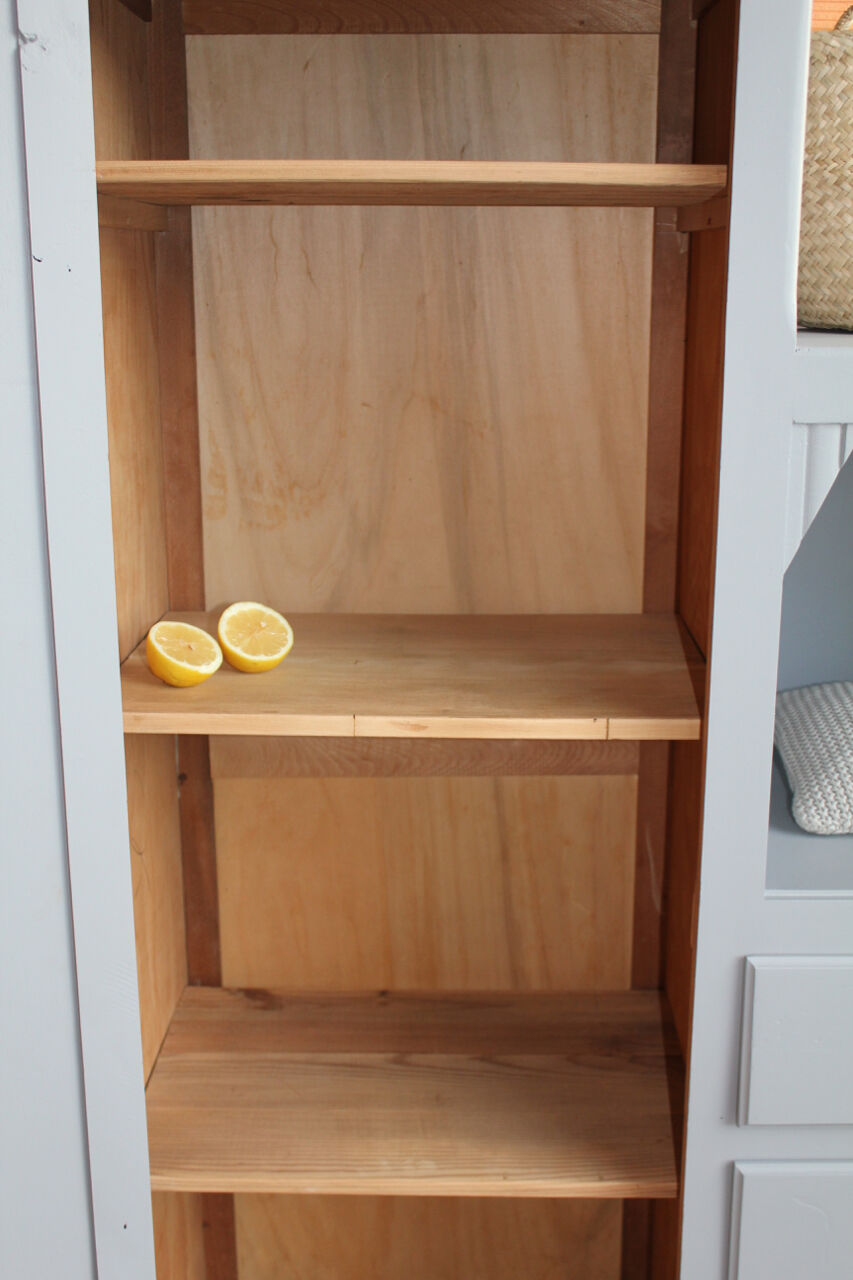 Asymmetrical wardrobe