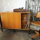 Vintage top sideboard from the 80s, sliding doors