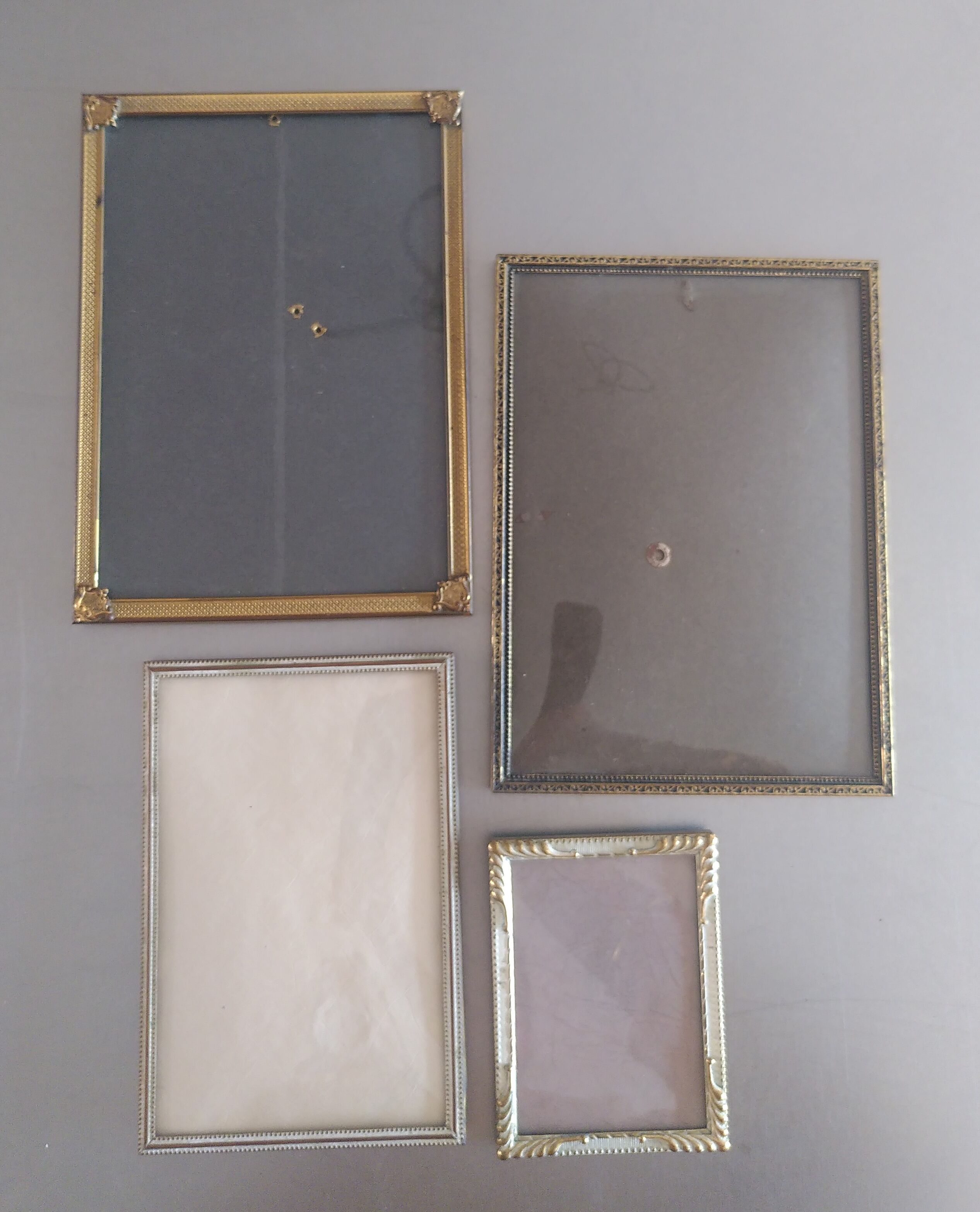 Set of 4 Danish photo frames 40s